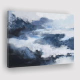 Blue Abstract Art Canvas Prints Wall Art - Painting Canvas, Art Prints, Wall Decor, Home Decor, Prints for Sale