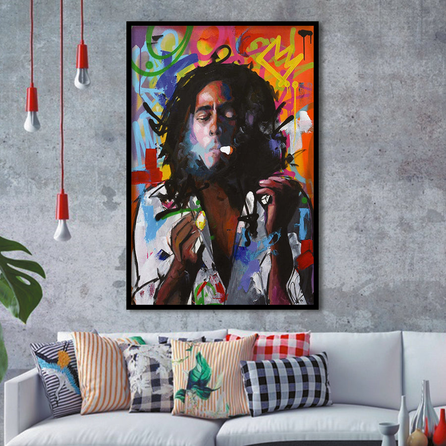 Bob Marley Roots Framed Art Prints Wall Decor - Art Prints, Framed Picture,For Sale, Ready to hang