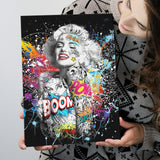 Boom Marilyn Canvas Prints Wall Art Home Decor - Painting Canvas,Art Prints, Ready to hang