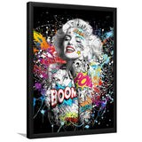 Boom Marilyn Framed Art Prints Wall Decor - Art Prints, Framed Picture,For Sale, Ready to hang