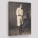 Babe Ruth Black And White Print, The Bambino Canvas Prints Wall Art Home Decor