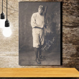 Babe Ruth Black And White Print, The Bambino Canvas Prints Wall Art Home Decor