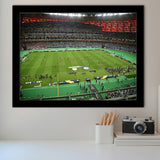 Baku Olympic Stadium League, Stadium Canvas, Sport Art, Gift for him, Framed Art Prints Wall Art Decor, Framed Picture