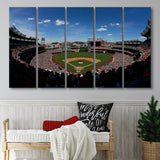 Ballpark in Washington, Stadium Canvas, Sport Art, Gift for him, Multi Panels B, Canvas Prints Wall Art Decor