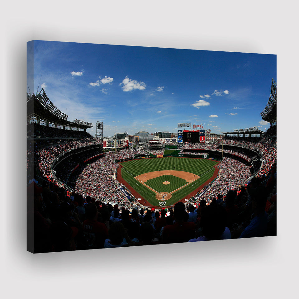 Ballpark in Washington, Stadium Canvas, Sport Art, Gift for him, Fan Gift, Canvas Prints Wall Art Decor