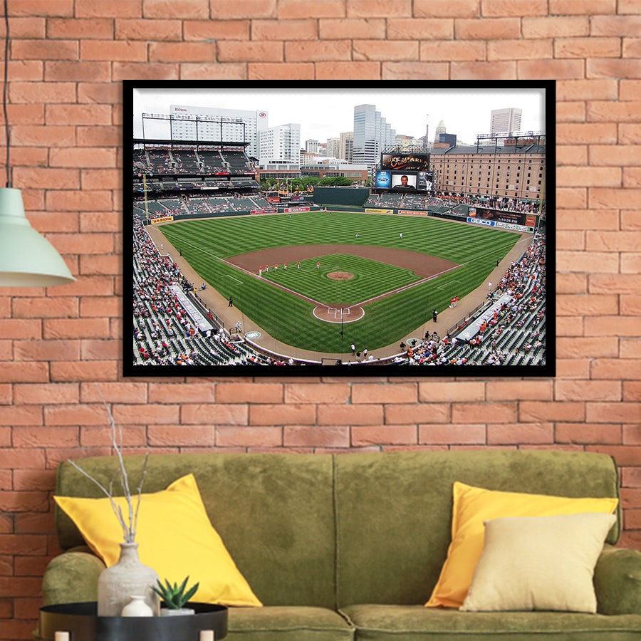Baltimore Orioles Stadium Art Prints Oriole Park At Camden Yards,Sport Stadium Art Prints, Fan Gift, Wall Decor