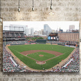 Baltimore Orioles Stadium Canvas Prints Oriole Park At Camden Yards,Sport Stadium Art Prints, Fan Gift, Wall Decor