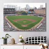 Baltimore Orioles Stadium Canvas Prints Oriole Park At Camden Yards,Sport Stadium Art Prints, Fan Gift, Wall Decor