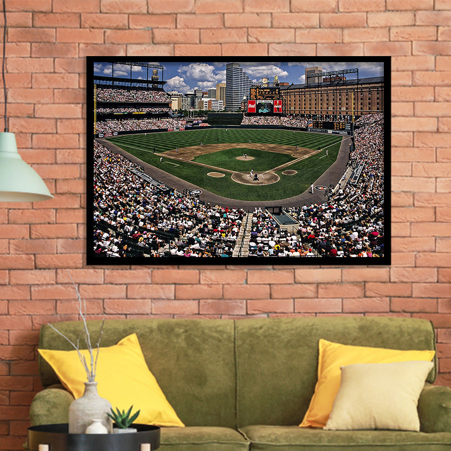 Baltimore Orioles Wall Art Oriole Park At Camden,Sport Stadium Art Prints, Fan Gift, Wall Decor