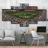 Baltimore Orioles Wall Art Oriole Park At Camden,Multi Panels,Sport Stadium Art Prints, Fan Gift