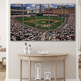 Baltimore Orioles Wall Art Oriole Park At Camden,Multi Panels B,Sport Stadium Art Prints, Fan Gift