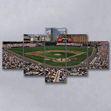 Baltimore Orioles Wall Art Oriole Park At Camden,Multi Panels,Sport Stadium Art Prints, Fan Gift