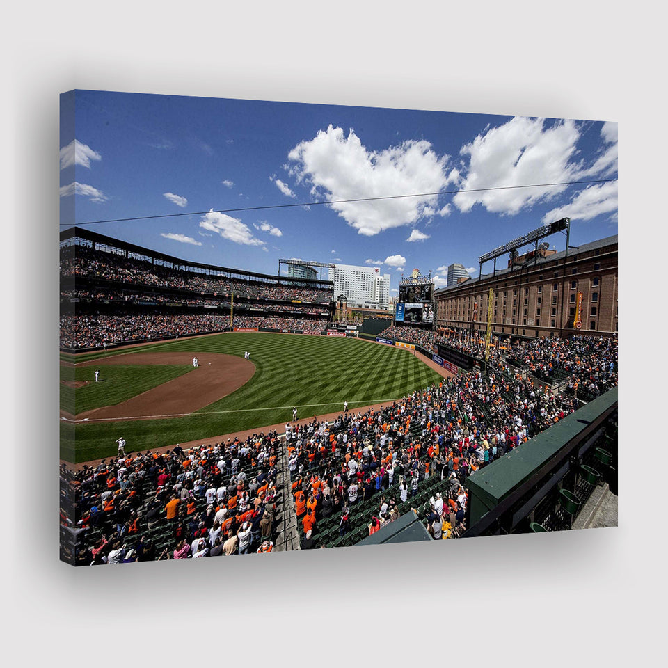 Baltimore Orioles Wall Art Oriole Park Stadium Canvas Prints Baseball,Sport Stadium Art Prints, Fan Gift, Wall Decor