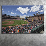 Baltimore Orioles Wall Art Oriole Park Stadium Canvas Prints Baseball,Sport Stadium Art Prints, Fan Gift, Wall Decor