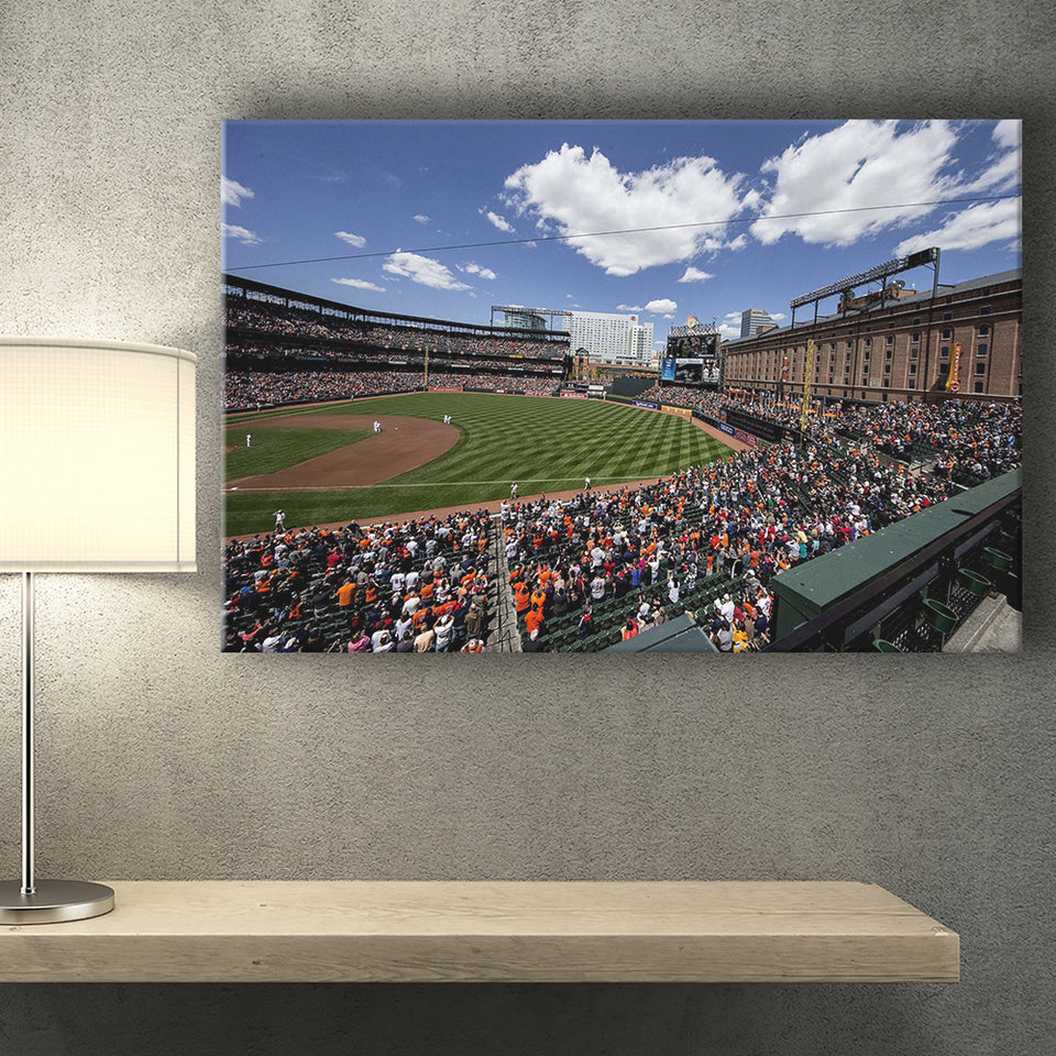 Baltimore Orioles Wall Art Oriole Park Stadium Canvas Prints Baseball,Sport Stadium Art Prints, Fan Gift, Wall Decor
