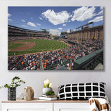Baltimore Orioles Wall Art Oriole Park Stadium Canvas Prints Baseball,Sport Stadium Art Prints, Fan Gift, Wall Decor