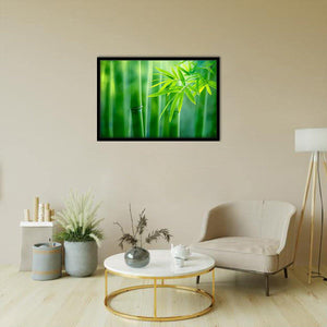 Bamboo forest-Forest art, Art print, Plexiglass Cover