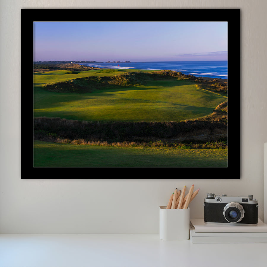 Bandon Dunes Golf Courses Hole 16, Bandon, Oregon, Golf Sport Print, Golf Lover, Framed Art Prints Home Decor