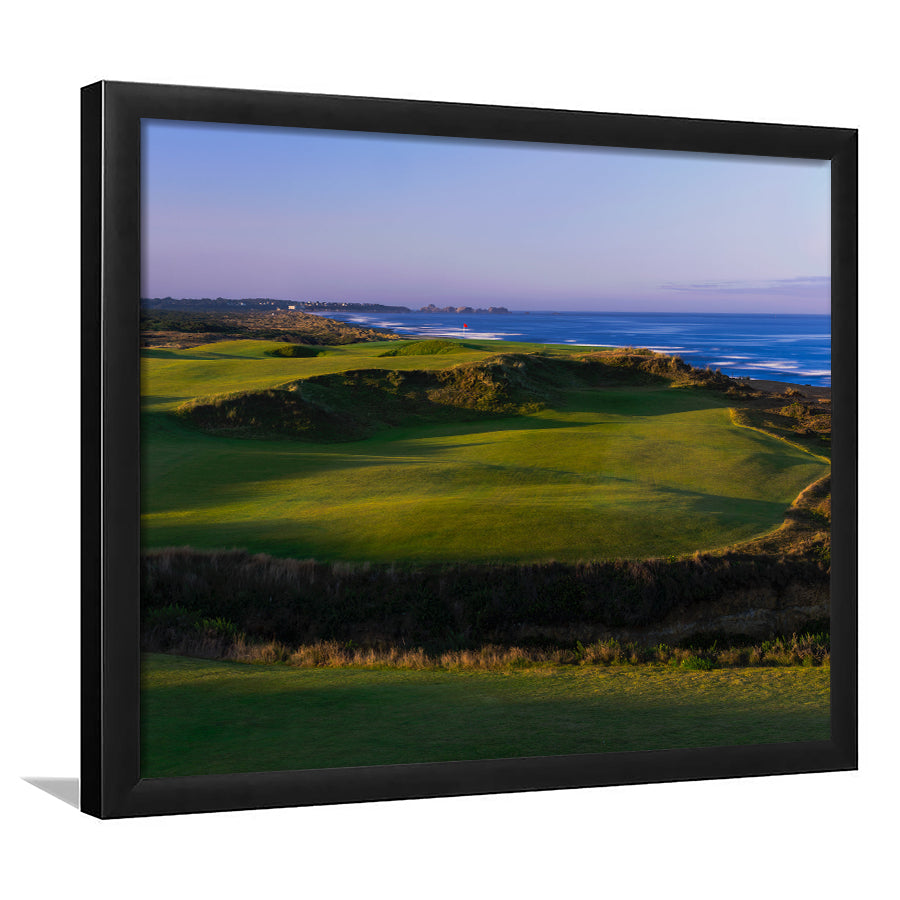 Bandon Dunes Golf Courses Hole 16, Bandon, Oregon, Golf Sport Print, Golf Lover, Framed Art Prints Home Decor