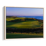 Bandon Dunes Golf Courses Hole 16, Bandon, Oregon, Golf Art Print, Framed Canvas Prints Wall Art Decor, Floating Frame