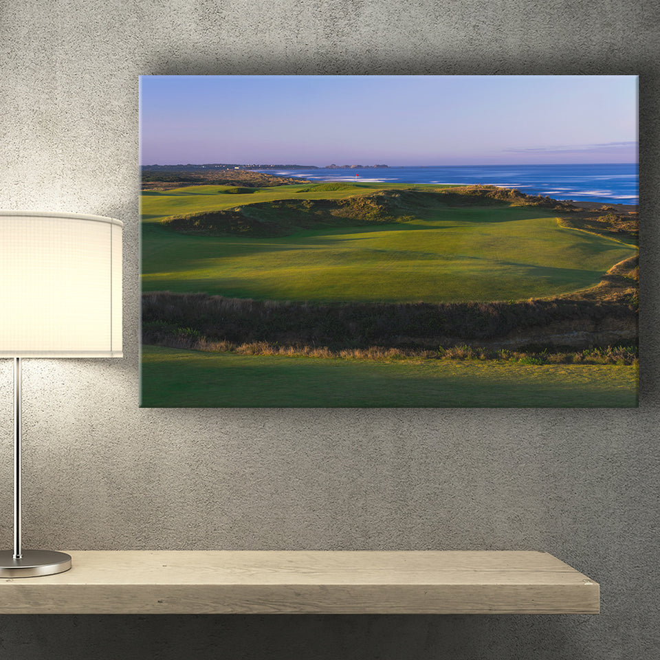Bandon Dunes Golf Courses Hole 16, Bandon, Oregon, Golf Art Print, Golf Lover, Canvas Prints Wall Art Decor