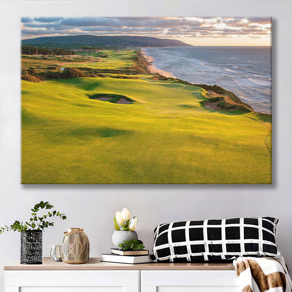 Bandon Dunes Golf Courses At Bandon, Ore, Usa 1, Golf Art Print, Golf Lover, Canvas Prints Wall Art Decor