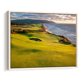 Bandon Dunes Golf Courses At Bandon, Ore, Usa 1, Golf Art Print, Framed Canvas Prints Wall Art Decor, Floating Frame