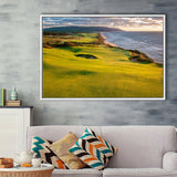 Bandon Dunes Golf Courses At Bandon, Ore, Usa 1, Golf Art Print, Framed Canvas Prints Wall Art Decor, Floating Frame