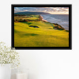 Bandon Dunes Golf Courses At Bandon, Ore, Usa 1, Golf Art Print, Framed Canvas Prints Wall Art Decor, Floating Frame