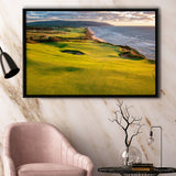 Bandon Dunes Golf Courses At Bandon, Ore, Usa 1, Golf Art Print, Framed Canvas Prints Wall Art Decor, Floating Frame
