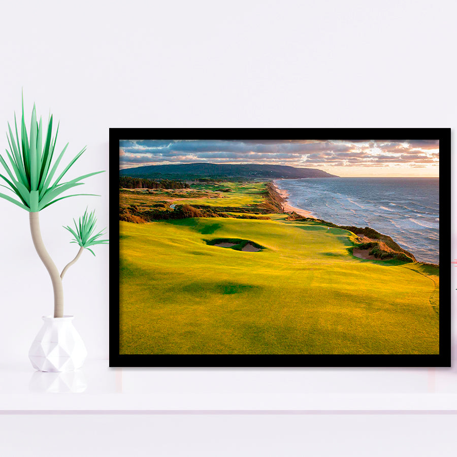 Bandon Dunes Golf Courses At Bandon, Ore, Usa 1, Golf Sport Print, Golf Lover, Framed Art Prints Home Decor