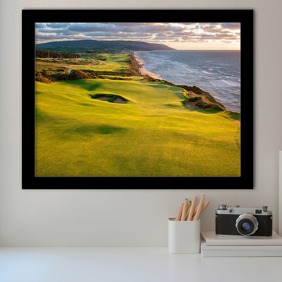 Bandon Dunes Golf Courses At Bandon, Ore, Usa 1, Golf Sport Print, Golf Lover, Framed Art Prints Home Decor