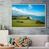 Bandon Dunes Golf Courses At Bandon, Ore, Usa 2, Golf Art Print, Framed Canvas Prints Wall Art Decor, Floating Frame