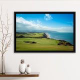Bandon Dunes Golf Courses At Bandon, Ore, Usa 2, Golf Art Print, Framed Canvas Prints Wall Art Decor, Floating Frame