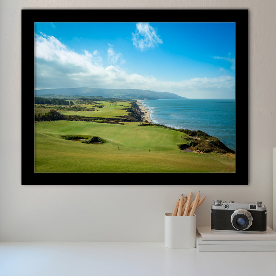 Bandon Dunes Golf Courses At Bandon, Ore, Usa 2, Golf Sport Print, Golf Lover, Framed Art Prints Home Decor