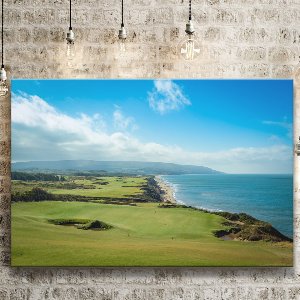 Bandon Dunes Golf Courses At Bandon, Ore, Usa 2, Golf Art Print, Golf Lover, Canvas Prints Wall Art Decor