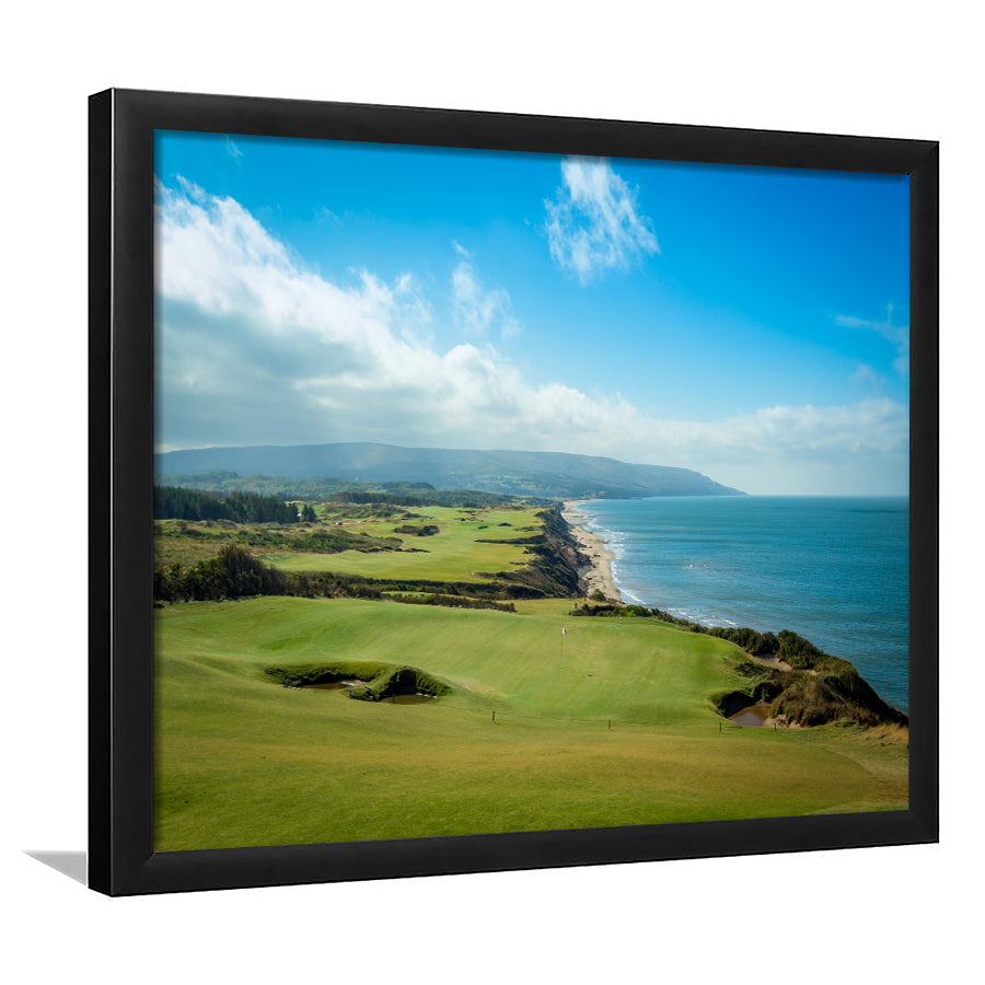 Bandon Dunes Golf Courses At Bandon, Ore, Usa 2, Golf Sport Print, Golf Lover, Framed Art Prints Home Decor