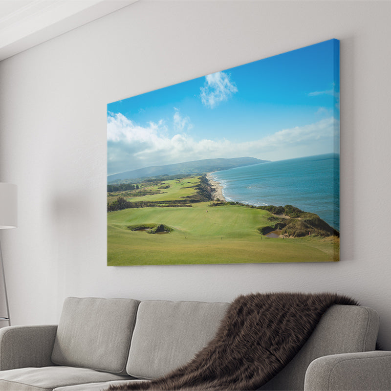 Bandon Dunes Golf Courses At Bandon, Ore, Usa 2, Golf Art Print, Golf Lover, Canvas Prints Wall Art Decor