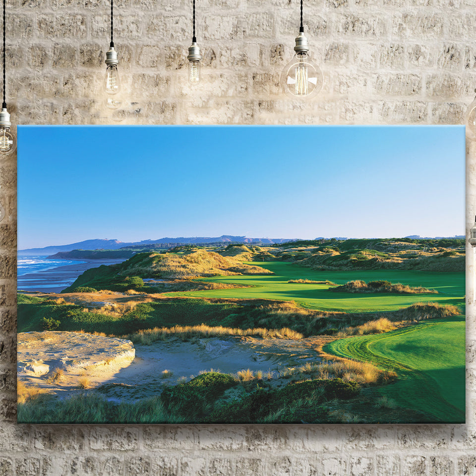 Bandon Dunes Hole 05, Bandon, Oregon, Golf Art Print, Golf Lover, Canvas Prints Wall Art Decor