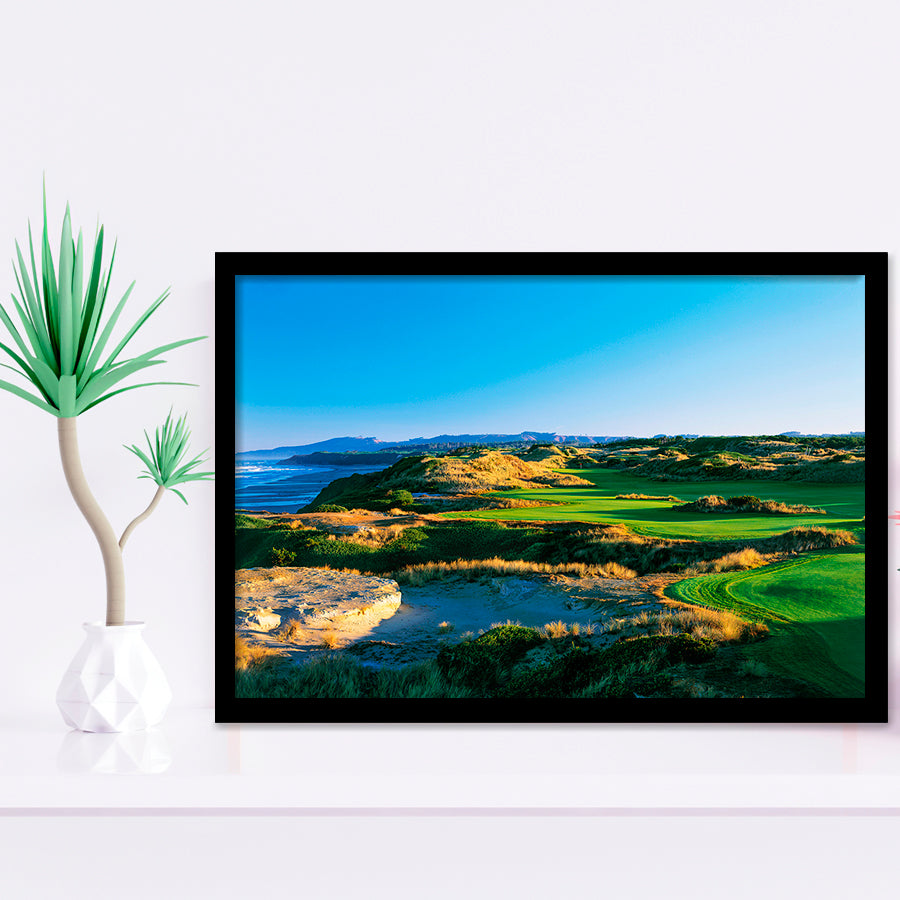 Bandon Dunes Hole 05, Bandon, Oregon, Golf Sport Print, Golf Lover, Framed Art Prints Home Decor