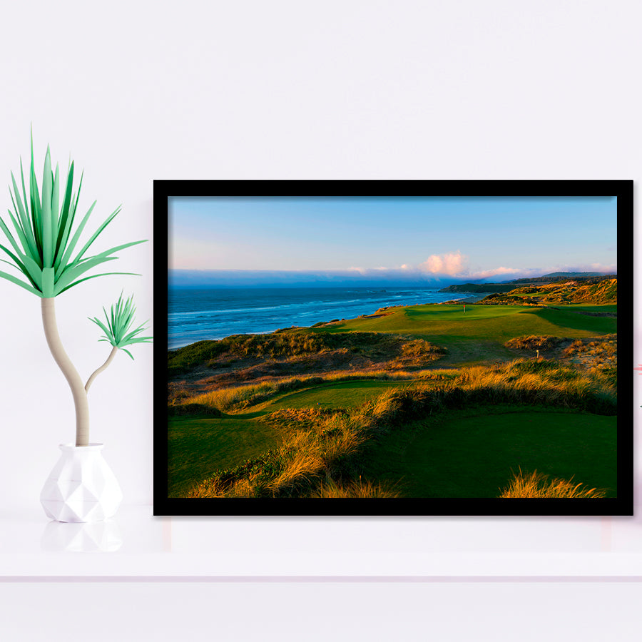 Bandon Dunes Hole 06, Bandon, Oregon, Golf Sport Print, Golf Lover, Framed Art Prints Home Decor