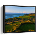 Bandon Dunes Hole 06, Bandon, Oregon, Golf Art Print, Framed Canvas Prints Wall Art Decor, Floating Frame