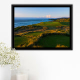 Bandon Dunes Hole 06, Bandon, Oregon, Golf Art Print, Framed Canvas Prints Wall Art Decor, Floating Frame