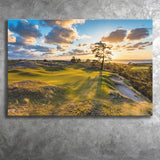 Bandon Preserve Golf Course Hole 11 Sunset 2, Golf Art Print, Golf Lover, Canvas Prints Wall Art Decor