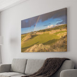 Bandon Preserve Golf Course, Hole 1 Rainbow, Golf Art Print, Golf Lover, Canvas Prints Wall Art Decor