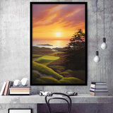 Bandon Preserve Golf Course Painting Art, Painting Art, Framed Art Prints Wall Decor