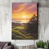 Bandon Preserve Golf Course Painting Art, Painting Art, Canvas Prints Wall Art Home Decor