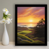 Bandon Preserve Golf Course Painting Art, Painting Art, Framed Art Prints Wall Decor