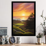 Bandon Preserve Golf Course Painting Art, Painting Art, Framed Art Prints Wall Decor