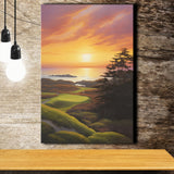Bandon Preserve Golf Course Painting Art, Painting Art, Canvas Prints Wall Art Home Decor